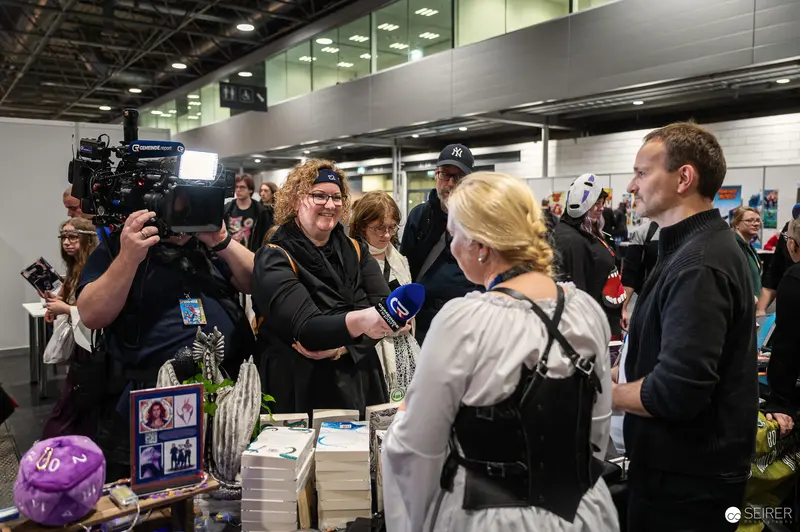 Media Interview at Vienna ComicCon 2024 Comic Book Convention