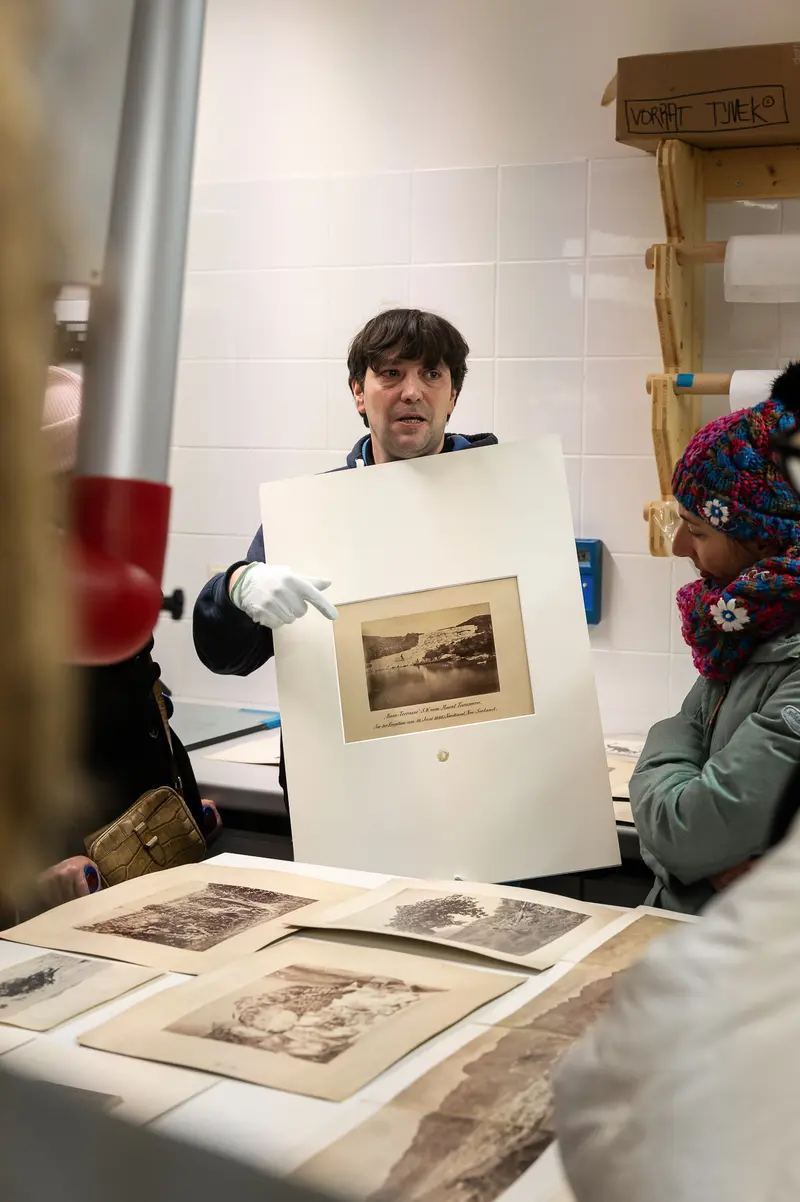 Archival Photograph Examination at Naturhistorisches Museum Wien Photo Workshop