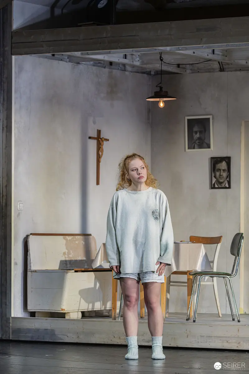 Juliette Larat in David Bösch's Theater Production at Josefstadt Theater