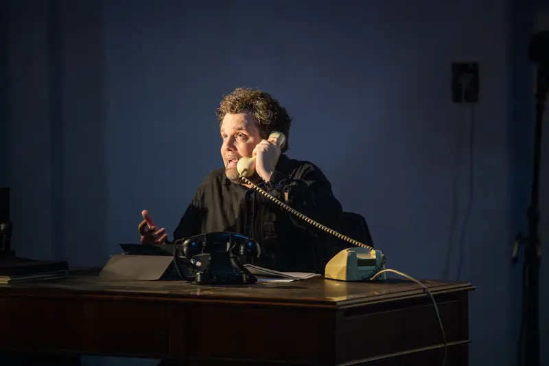 David Czifer in LINE RUNNER 2024 - Telephone Communication Scene