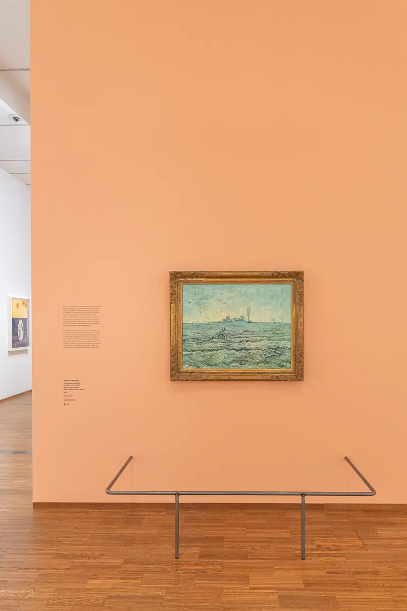 Van Gogh Seascape Painting Exhibited at Albertina Museum, Vienna