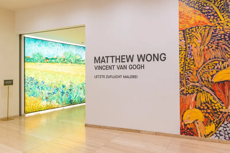 Matthew Wong and Vincent van Gogh Exhibition at Albertina Museum