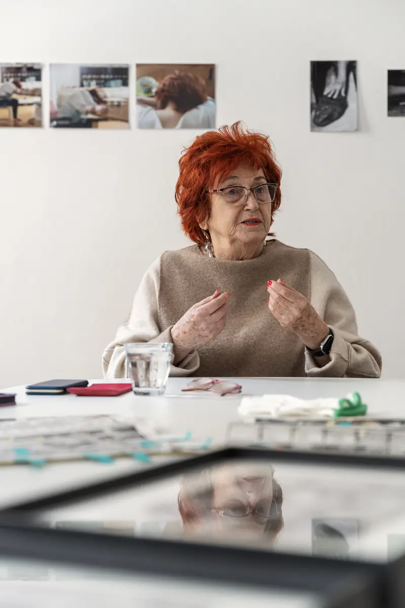 Valie Export in Discussion with Felix Hoffmann at Photography Archive