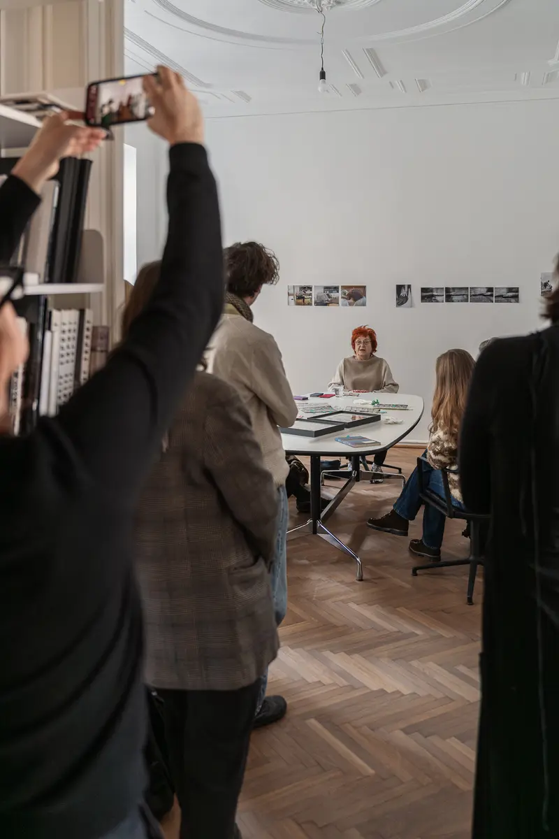 Valie Export and Felix Hoffmann in Conversation at Art Archive Event