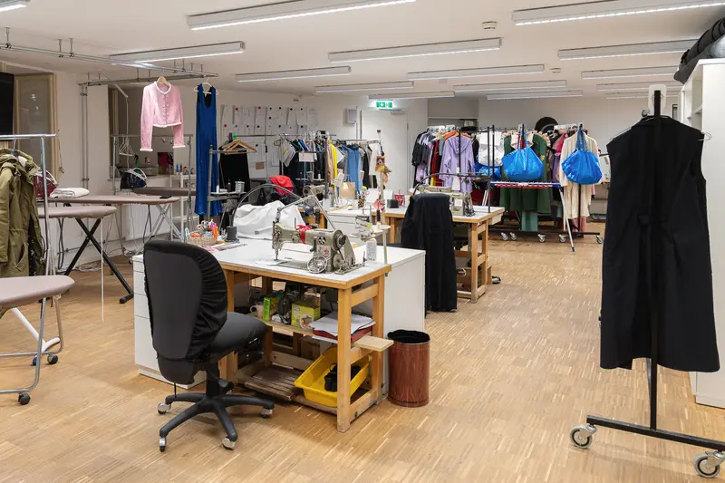 Backstage Costume and Sewing Workshop at Volkstheater Production Workspace