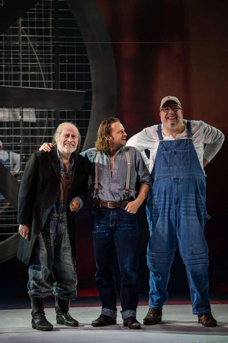 Theatrical Cast of "Of Mice and Men" at Kammerspiele Theater