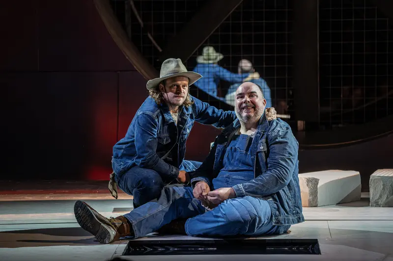Theatrical Production of "Of Mice and Men" at Kammerspielen Theater