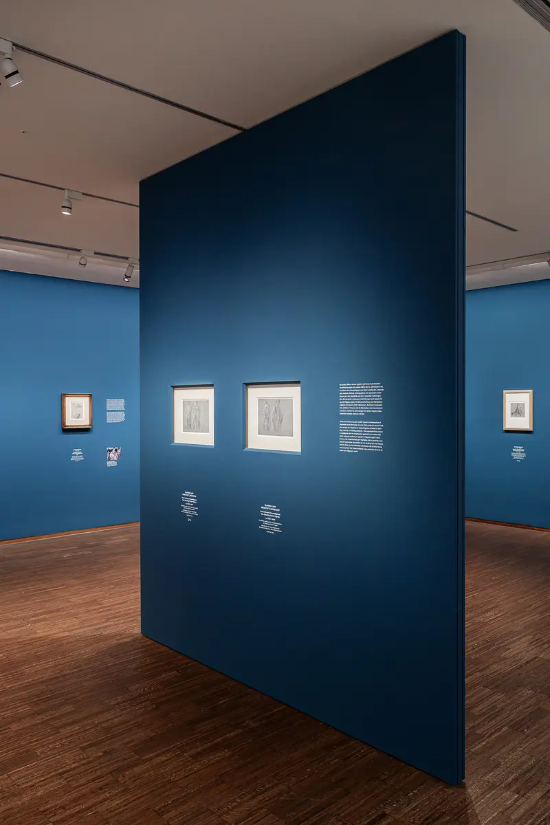 Leonardo Dürer Exhibition Installation View at Albertina Vienna, 2025