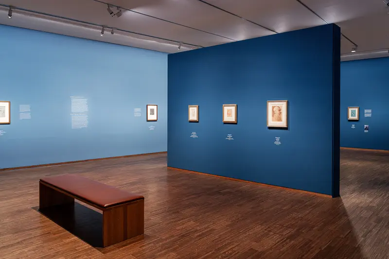 Leonardo Dürer Exhibition Interior at Albertina Vienna, 2025