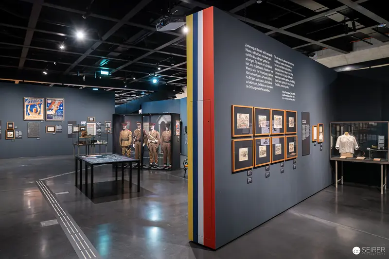 Exhibition Views of Allied Forces in Vienna at Wien Museum