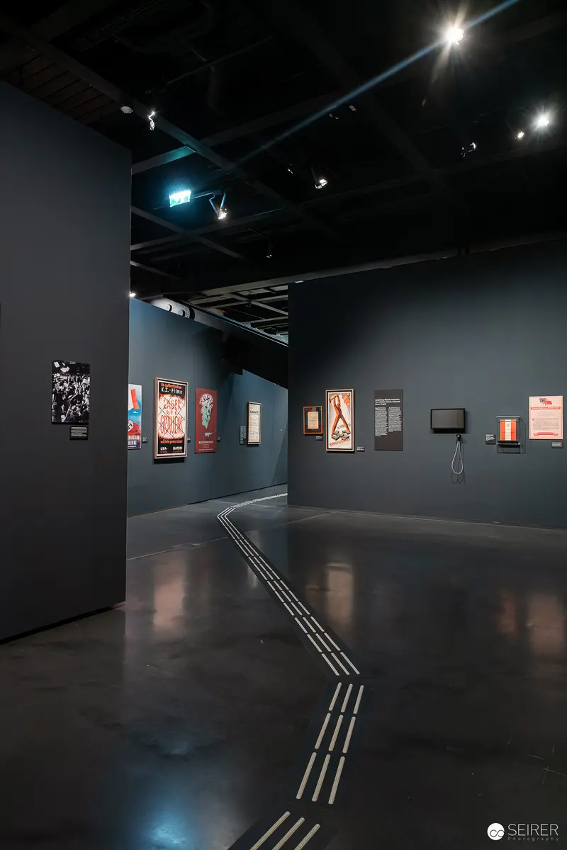 Exhibition Gallery Interior at Wien Museum's "Controlled Freedom" Display