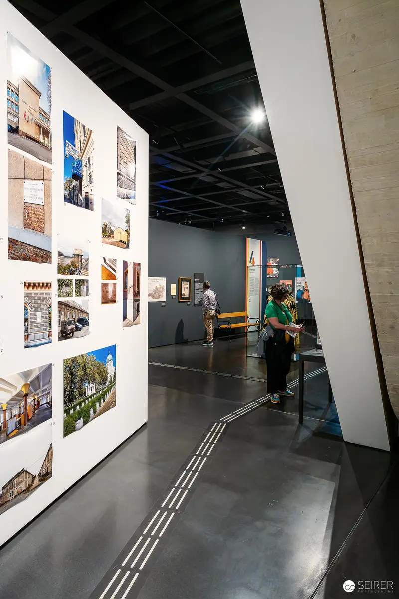 Exhibition Views of "Controlled Freedom" at Wien Museum, Architectural Photography Display