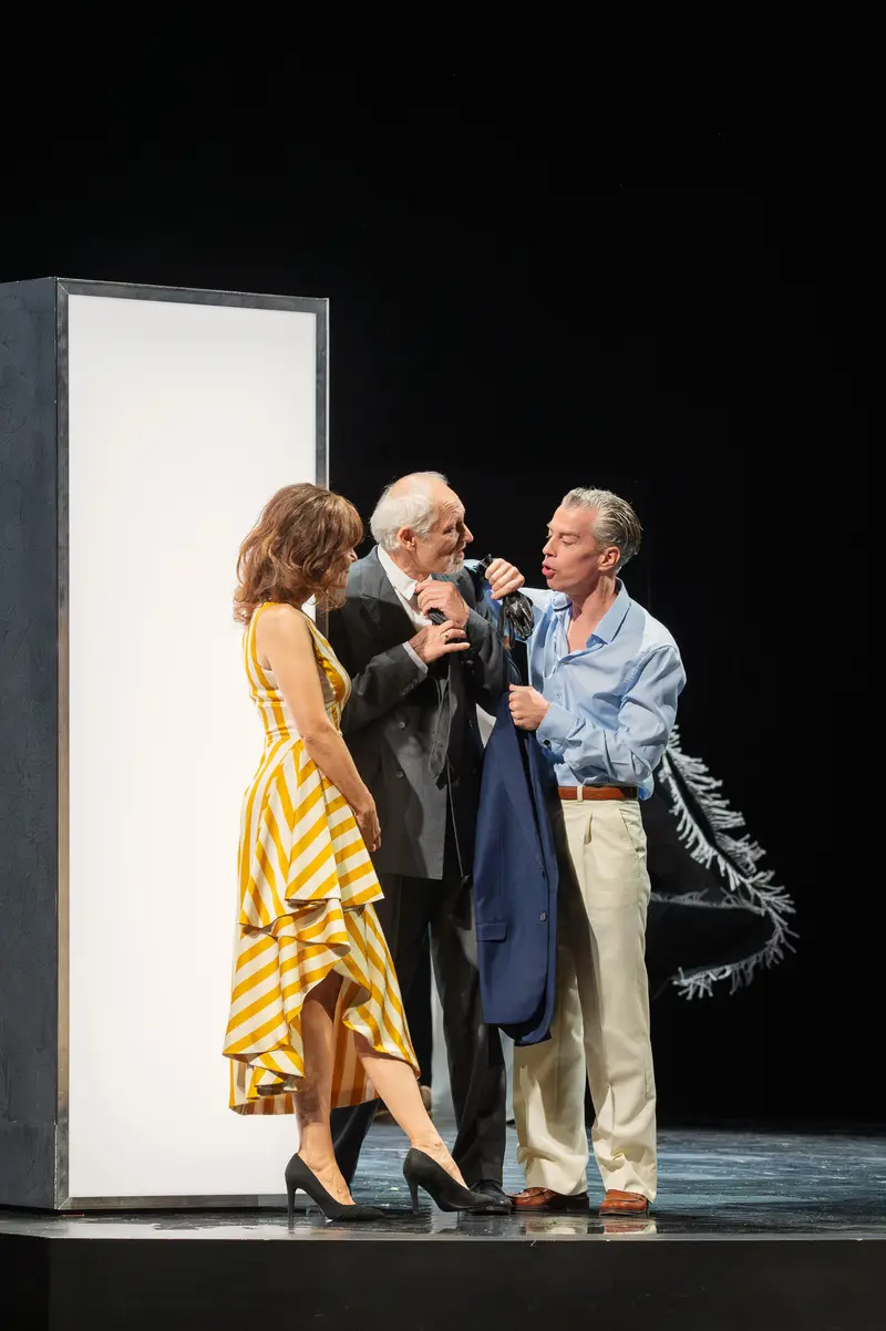 Theater in der Josefstadt Rehearsal for "Das Weite Land" with Theatrical Interaction