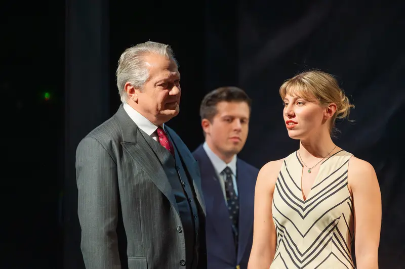 Theater in der Josefstadt Actors During Rehearsal for "Das Weite Land"