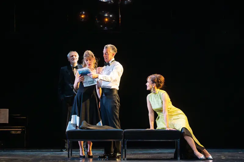 Theater in der Josefstadt Rehearsal for "Das Weite Land" Dramatic Scene