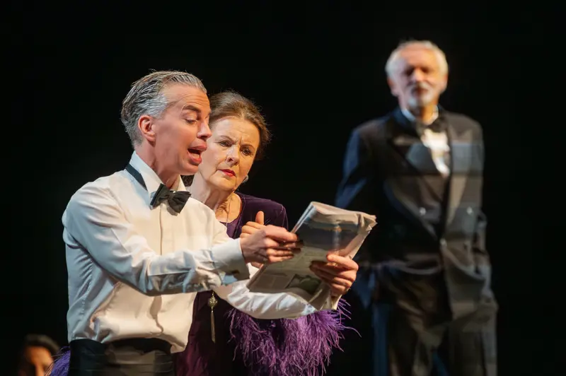 Dramatic Scene from "Das Weite Land" at Theater in der Josefstadt, Vienna