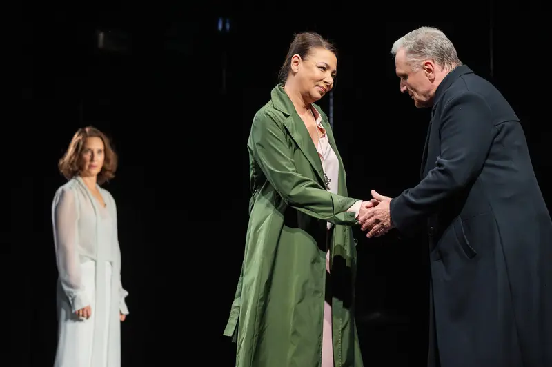 Theater in der Josefstadt Rehearsal of "Das Weite Land" Dramatic Scene