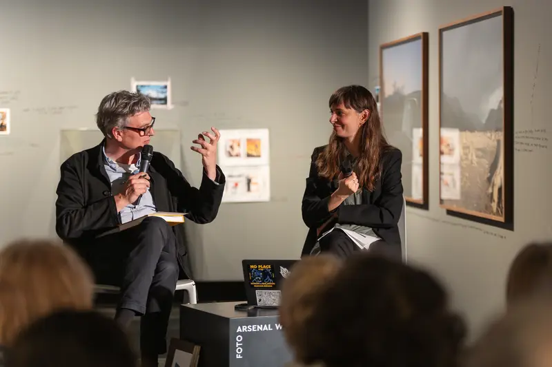Book presentation "Hanne Darboven" at Foto Arsenal Wien