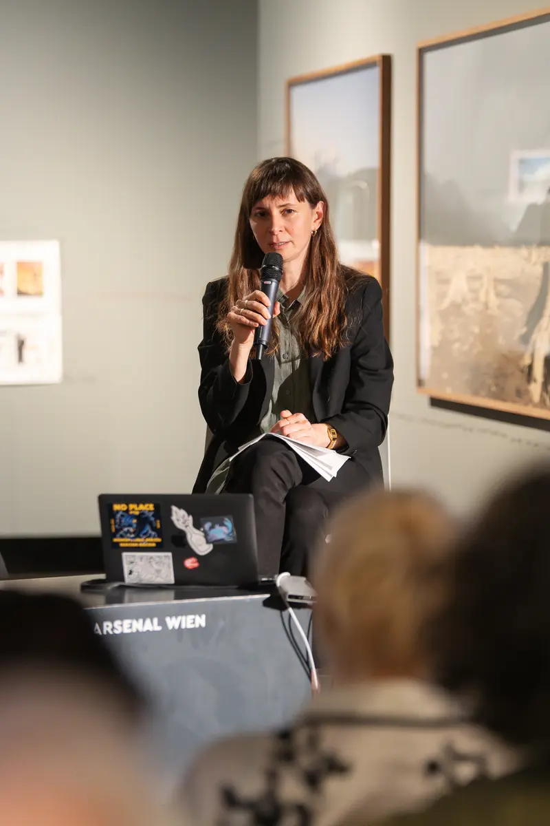Book presentation "Hanne Darboven" at Foto Arsenal Wien