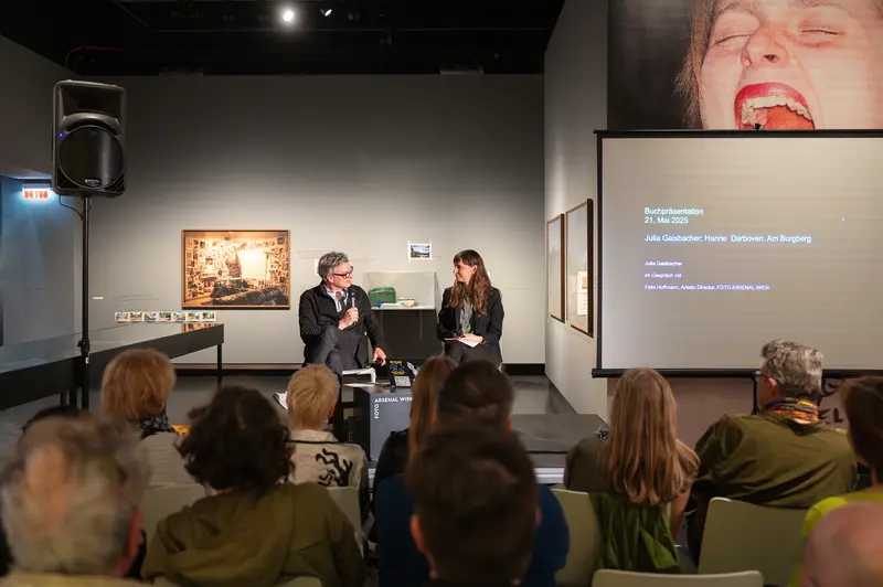 Book presentation "Hanne Darboven" at Foto Arsenal Wien