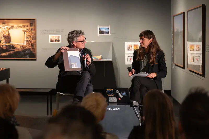 Book presentation "Hanne Darboven" at Foto Arsenal Wien