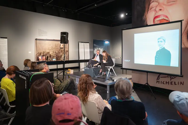 Book presentation "Hanne Darboven" at Foto Arsenal Wien