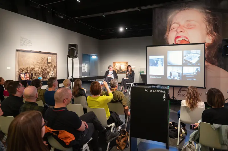 Book presentation "Hanne Darboven" at Foto Arsenal Wien