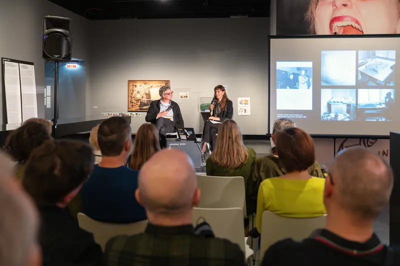 Book presentation "Hanne Darboven" at Foto Arsenal Wien