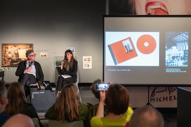 Book presentation "Hanne Darboven" at Foto Arsenal Wien