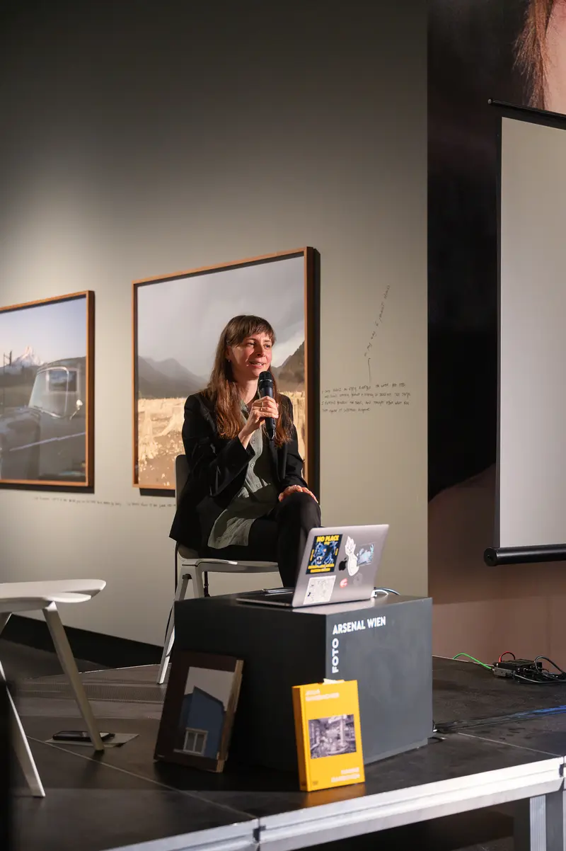 Book presentation "Hanne Darboven" at Foto Arsenal Wien