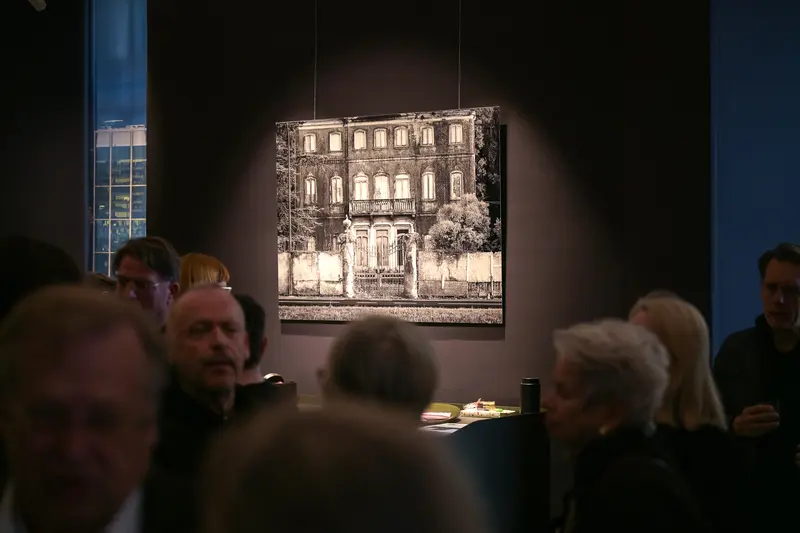 Poem of Darkness Vernissage at alles ist eytel, Vienna, May 2025