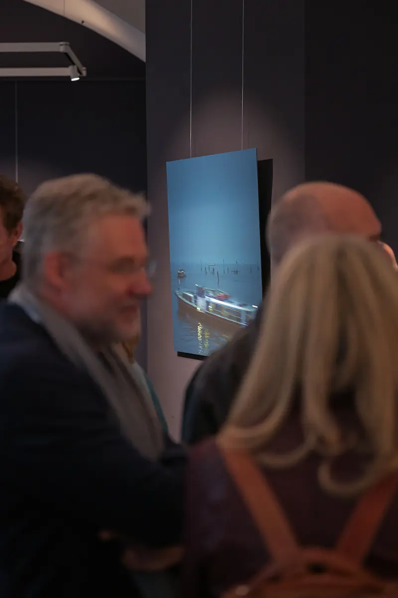 "Vernissage 'Poem of Darkness' Gallery Exhibition with K. Feichtinger and Guests"