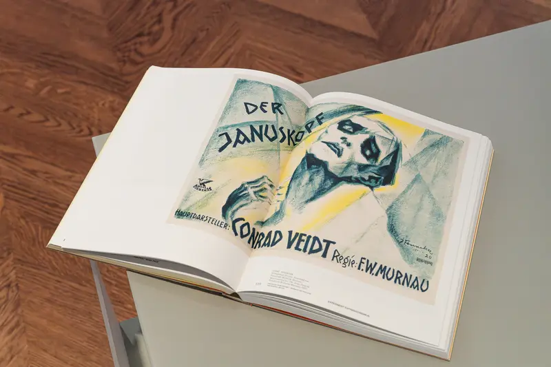 Der Januskopf: Conrad Veidt in Early German Expressionist Film Poster