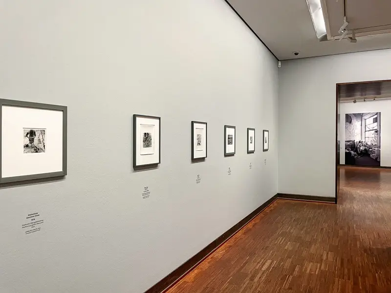 Francesca Woodman Exhibition Installation at Albertina Museum, Vienna