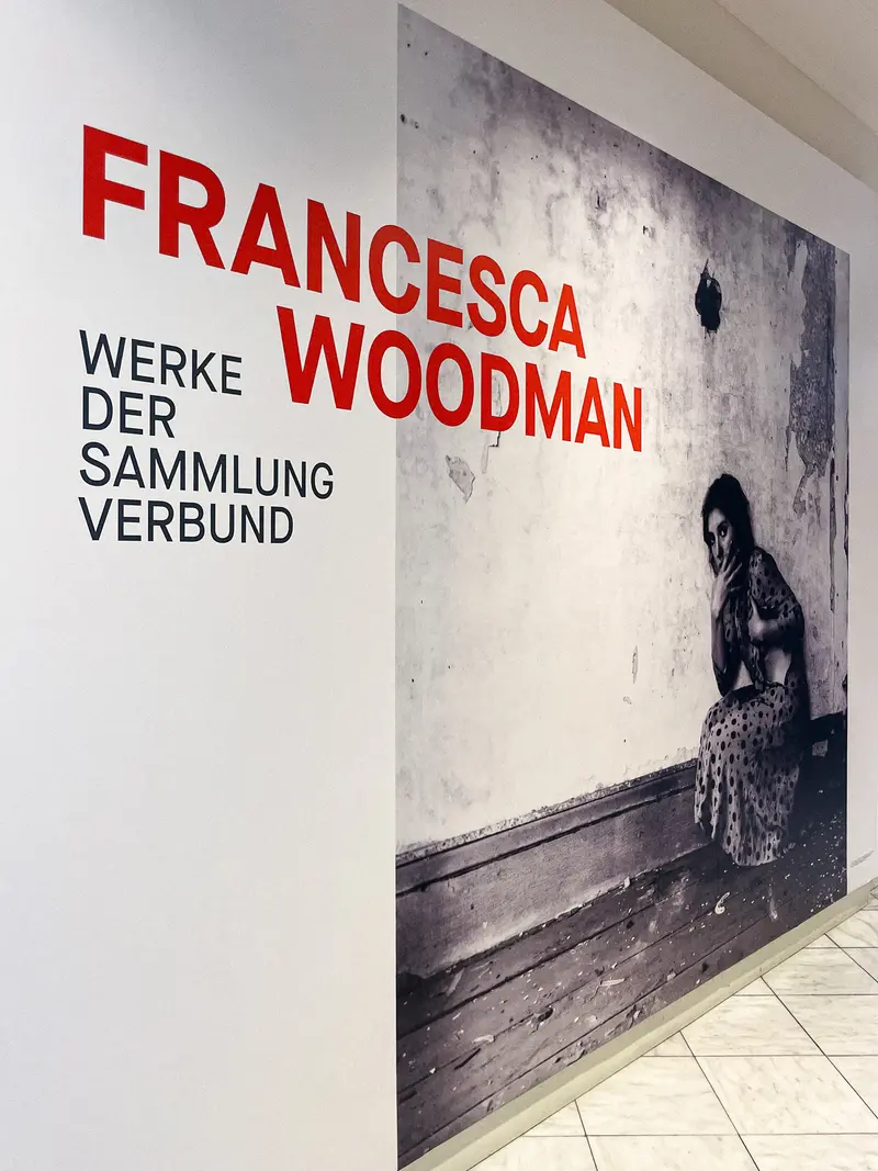 Francesca Woodman Exhibition Poster at Albertina Museum, Sammlung Verbund