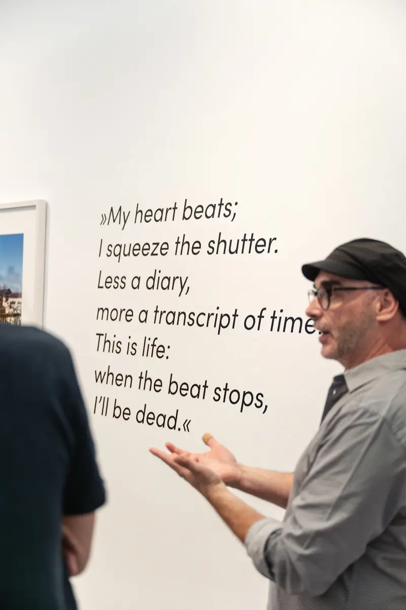 Gallery Talk on Photography at Araki Exhibition, Ostlicht