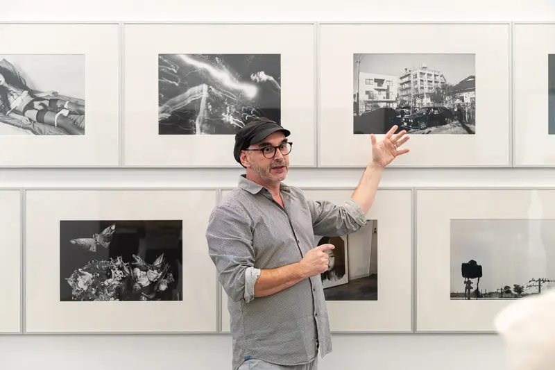 Araki Exhibition at Ostlicht Gallery: Curator Discussing Photographic Works