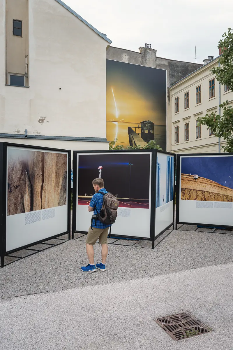 Photo Exhibition Outdoor Display at La Gacilly Baden Festival