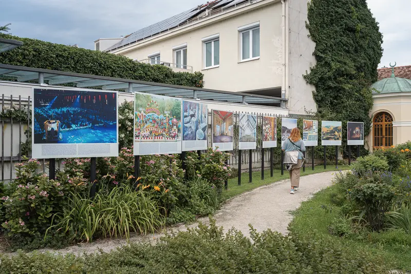 La Gacilly Baden Photo Exhibition: Outdoor Gallery amid Lush Garden Landscape
