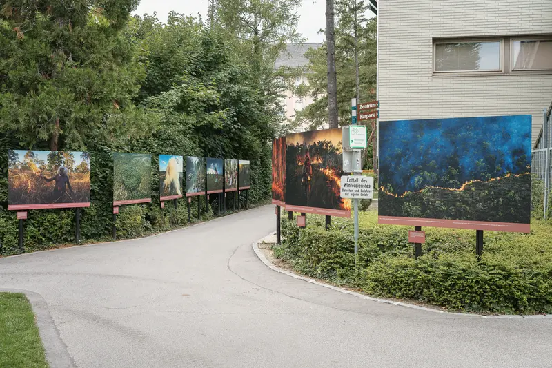 Outdoor Photography Exhibition at La Gacilly Baden Photo Festival