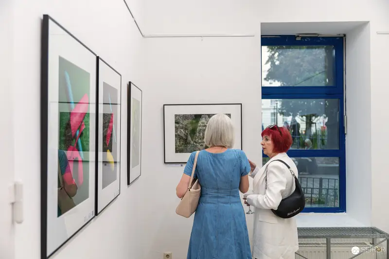 Visitors Exploring Artworks at Ladypower Exhibition Gallery