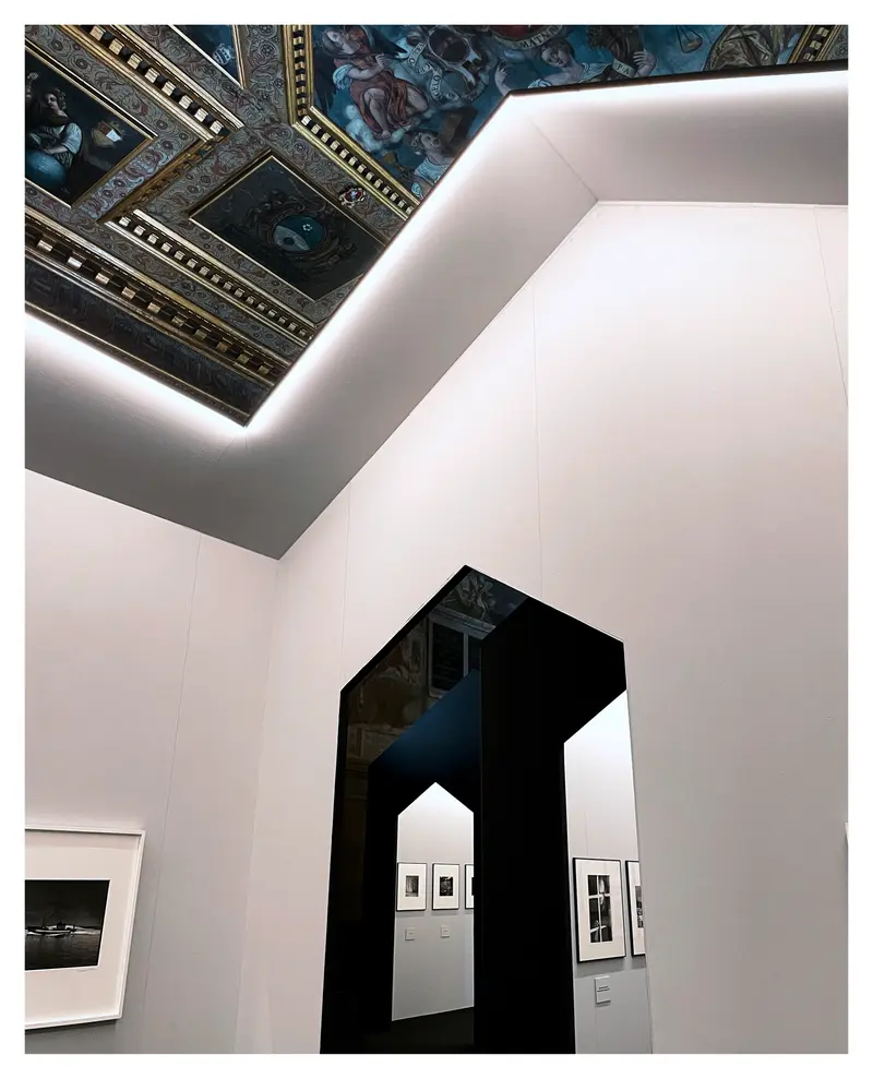 Mimmo Jodice's Light Exhibition at Udine Civic Museum, Architectural Perspective