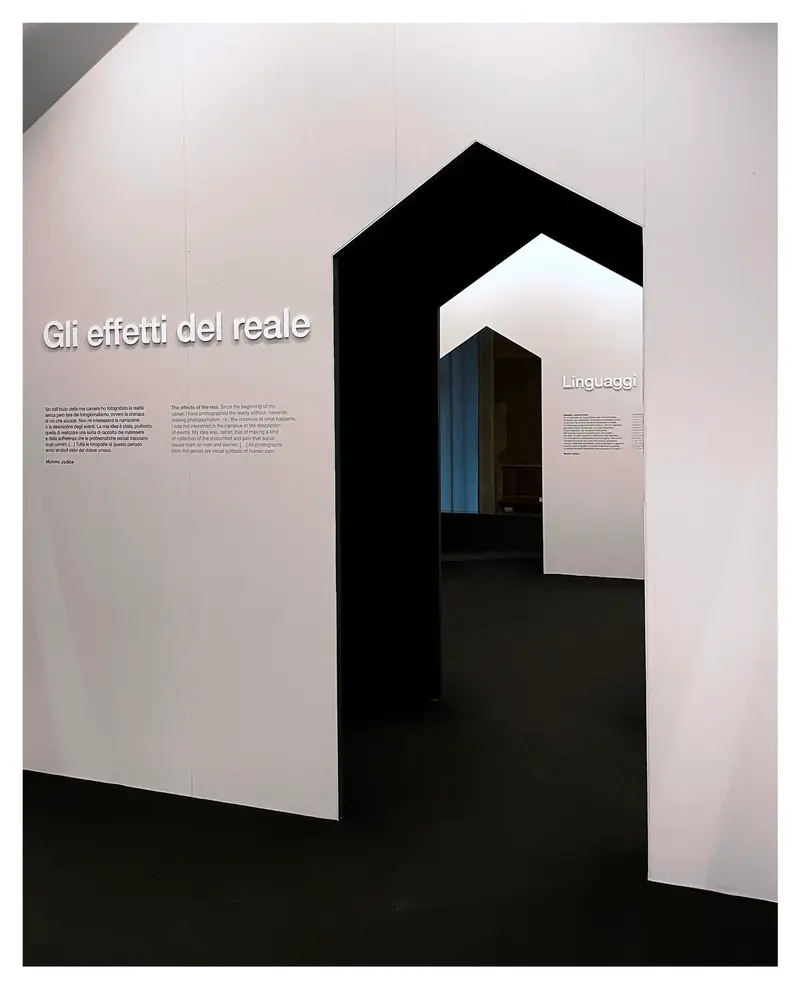 Gli Effetti del Reale: Architectural Exhibition View at Udine Civic Museum