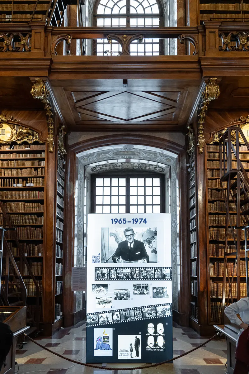 Austrian National Library Exhibition Displays Photographic Timeline from 1965-1974