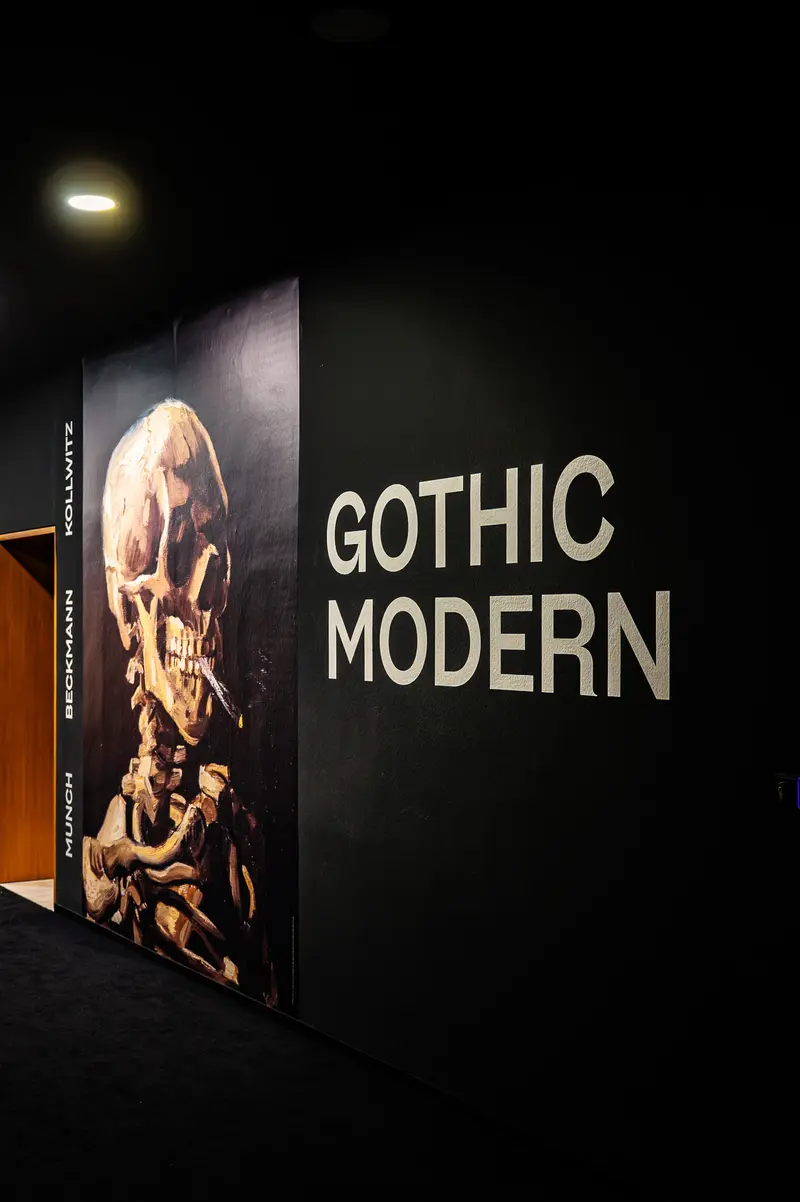 Gothic Modern Exhibition at Albertina Showcases Skeletal Artistic Intersection