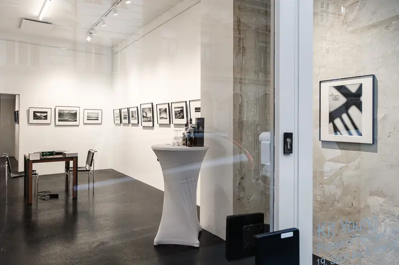 Exhibition View of "Poems of Paris and Scotland" at G99 Galerie