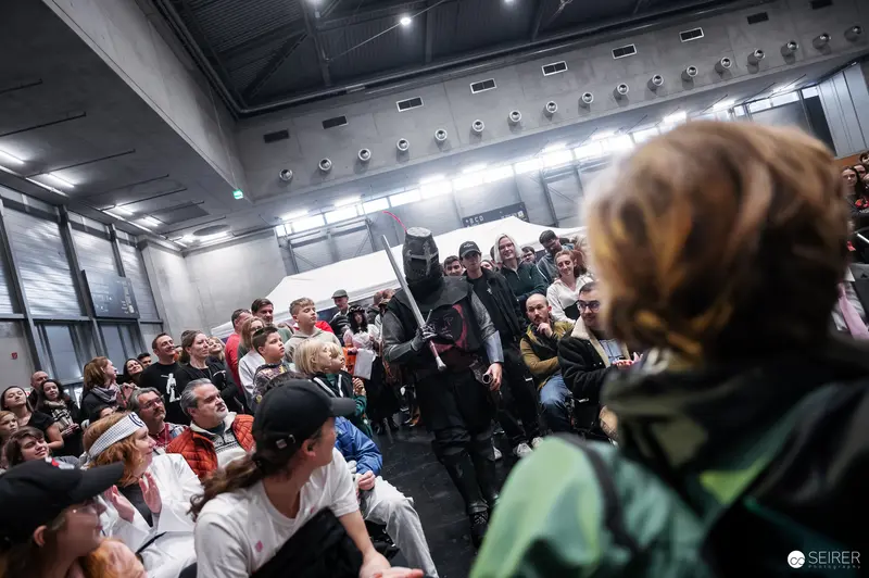 Schaukampf "Bis einer weint" Performance at Vienna ComicCon 2025