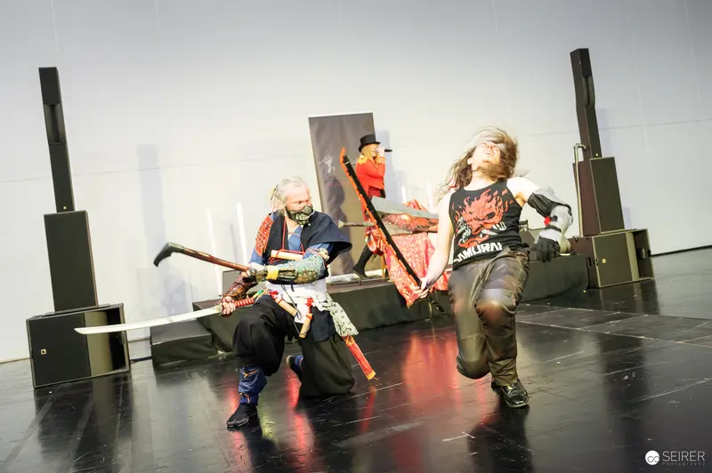 Stage Combat Performance "Bis einer weint" at Vienna ComicCon 2025