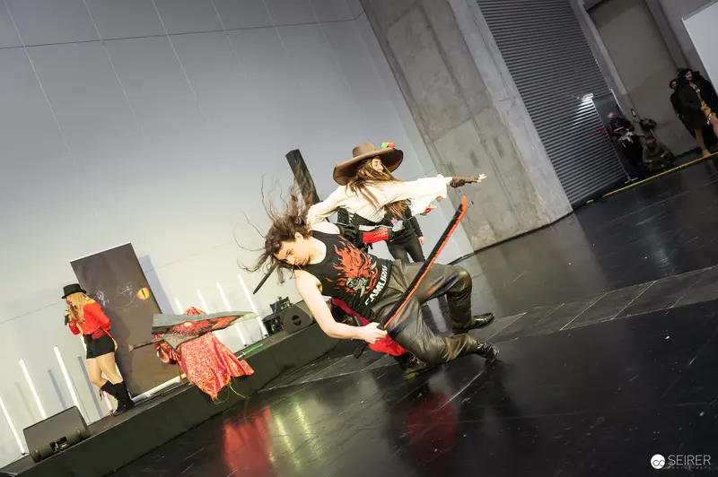 Theatrical Combat Performance at Vienna ComicCon 2025
