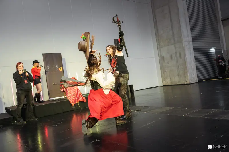 Schaukampf "Bis einer weint" Theatrical Performance at Vienna ComicCon 2025